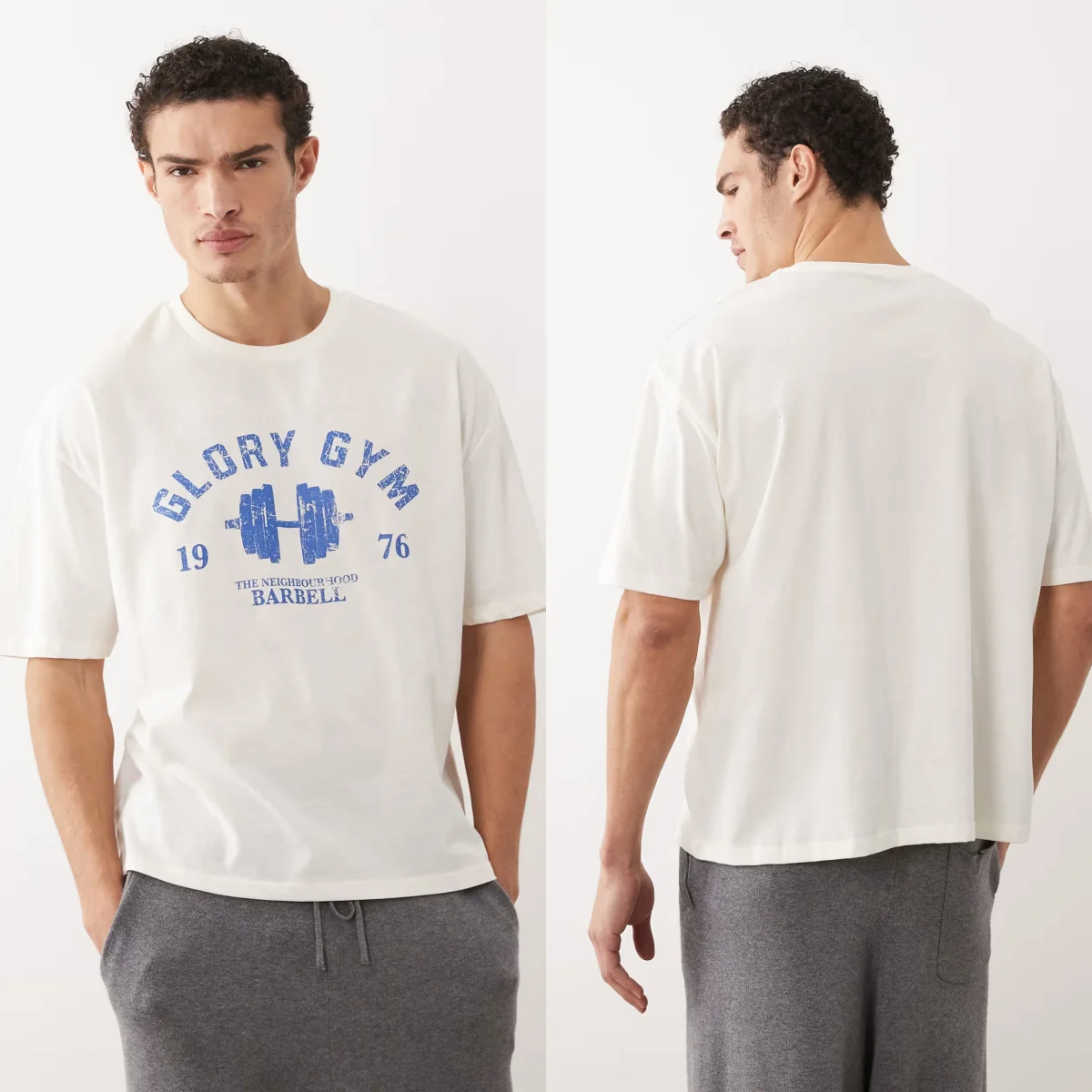 Streetwear Gym Brand - Camiseta de Moda de Marca de