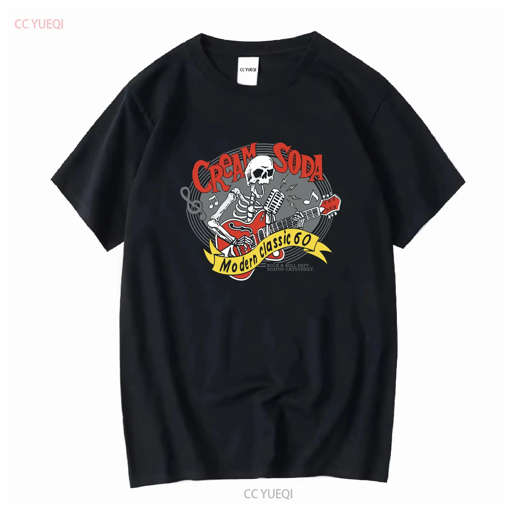 Streetwear Brand Shirts - Camiseta Cream Soda Rock Roll, marca