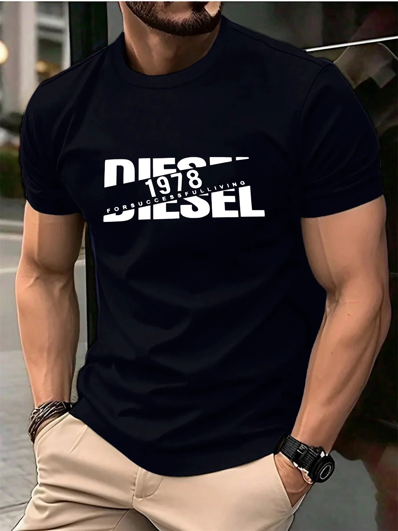 La camiseta de verano para hom - Streetwear Brand Shirts reseña y precio