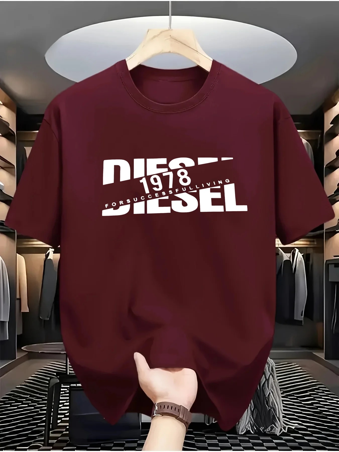 La camiseta de verano para hom - Streetwear Brand Shirts reseña y precio