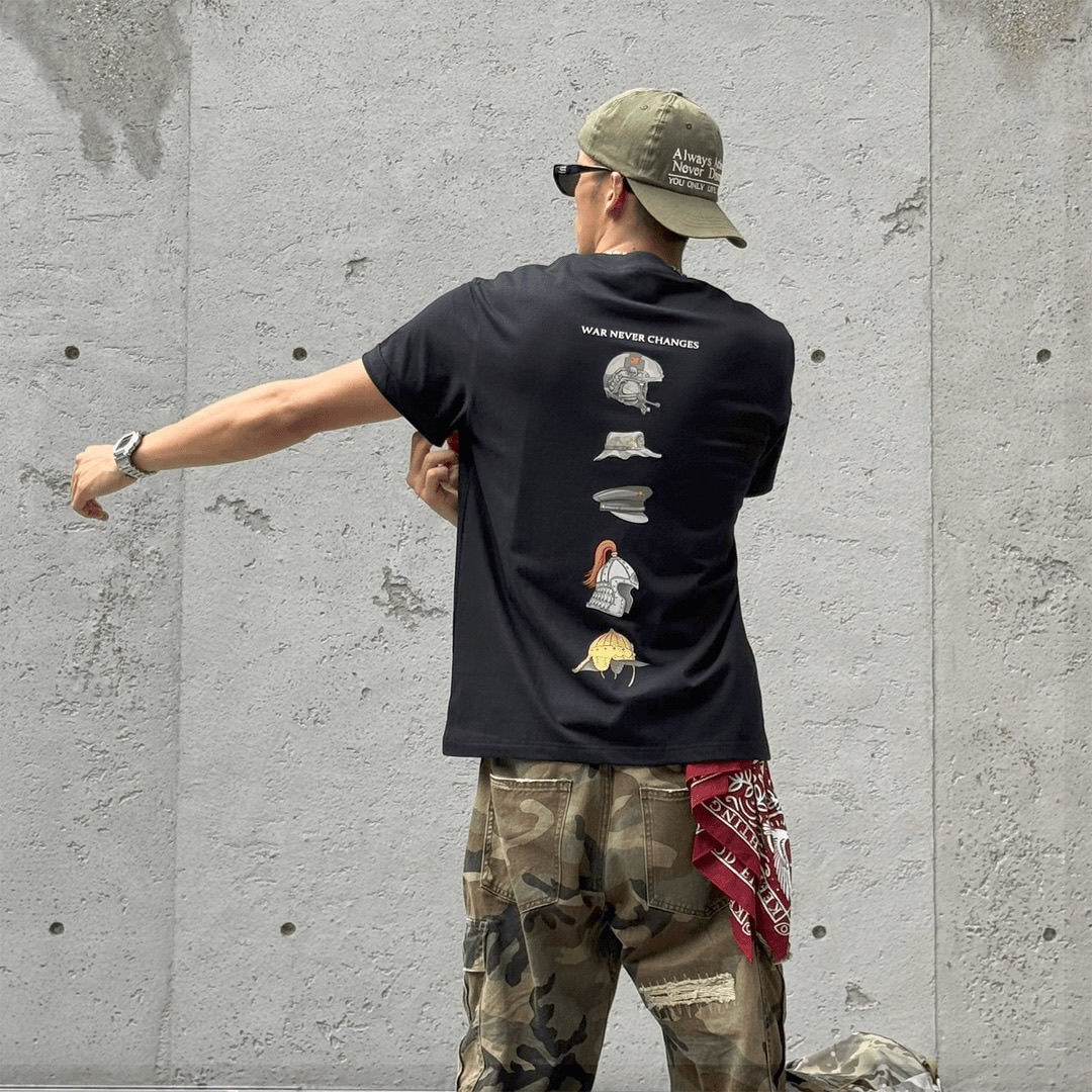 Camiseta de manga corta de mar - Streetwear Brand Shirts reseña y precio