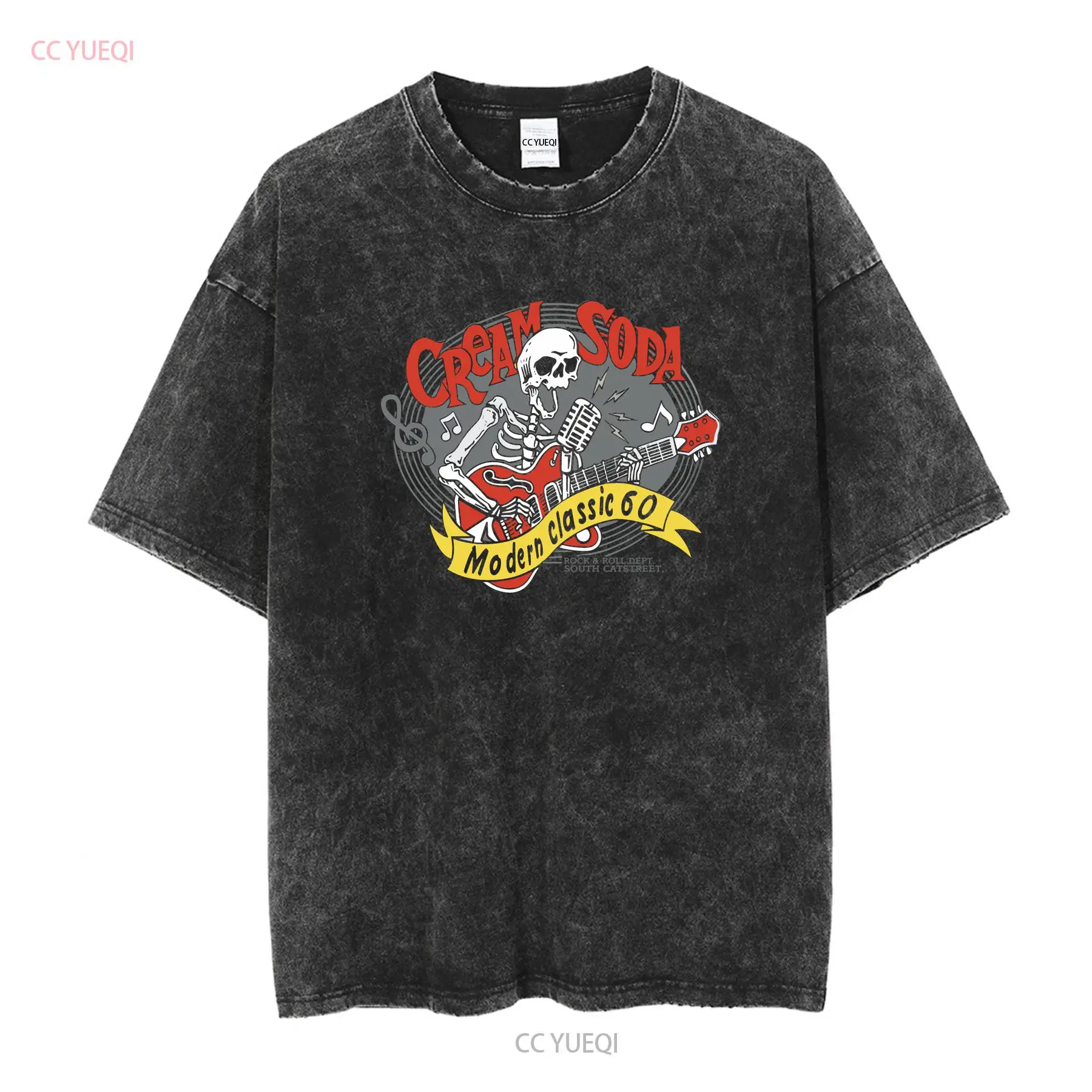 Camiseta Cream Soda Rock Roll, - Streetwear Brand Shirts reseña y precio