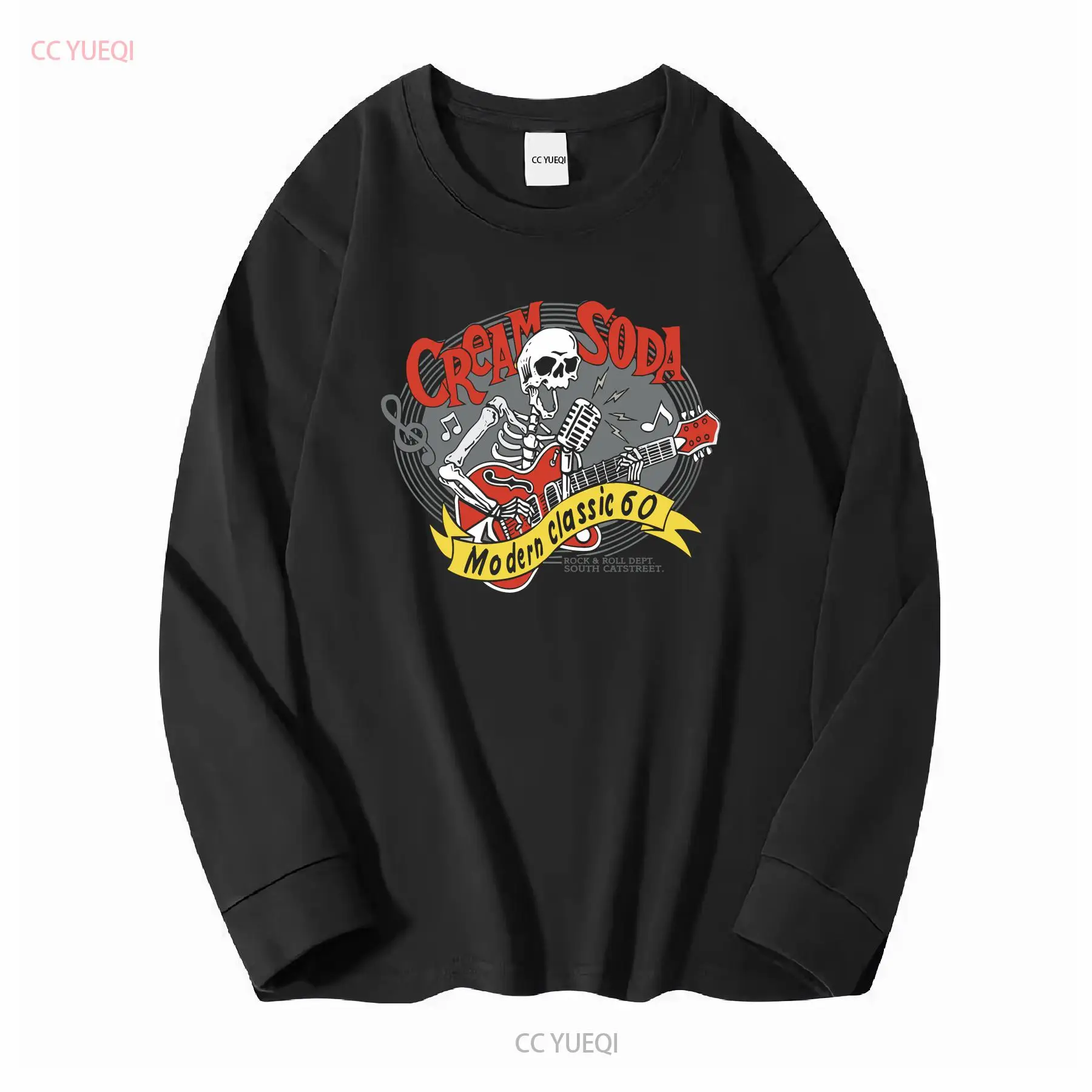 Camiseta Cream Soda Rock Roll, - Streetwear Brand Shirts reseña y precio