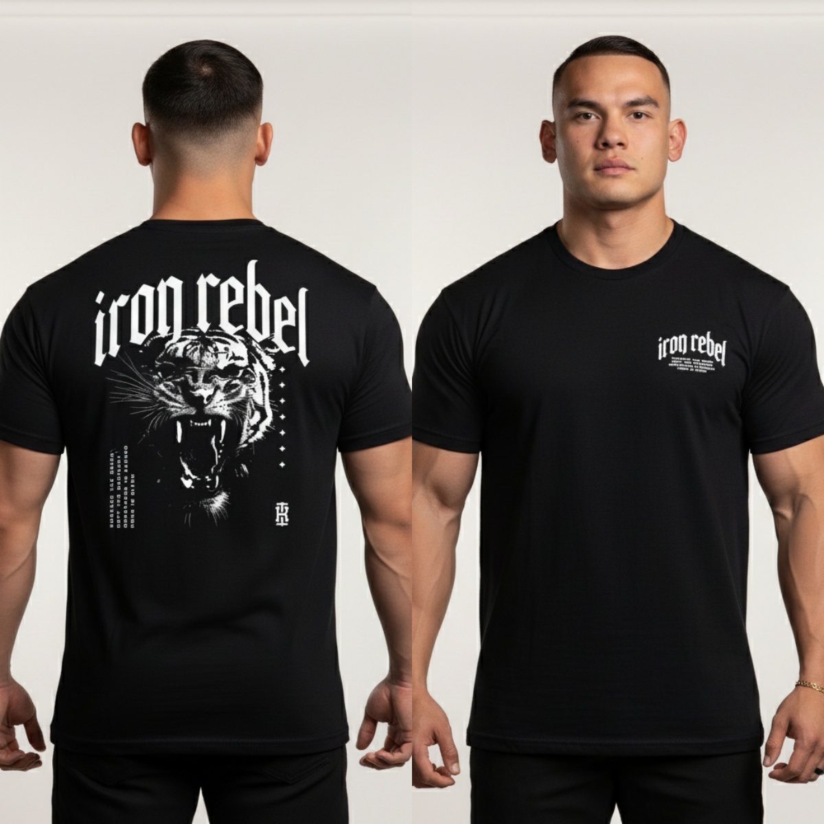 Camiseta negra Kilo Gym Classi - Streetwear Gym Brand reseña y precio